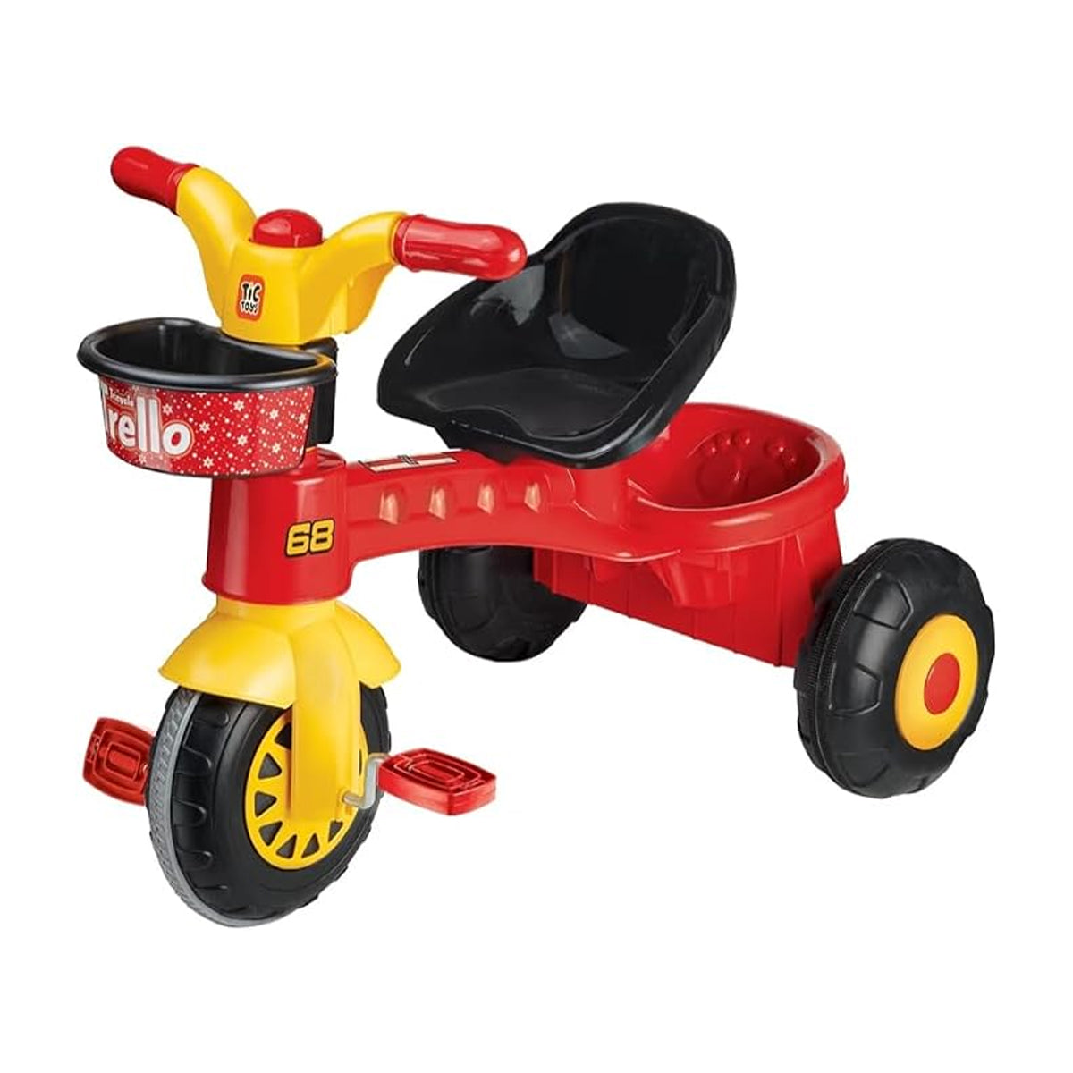 Tic Toys Kids 3 Wheel Bike - Red