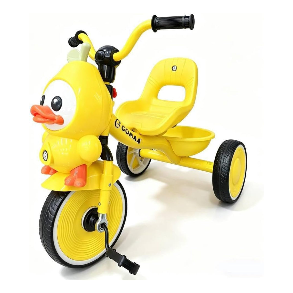 Kids 3-Wheel Tricycle with Storage Basket