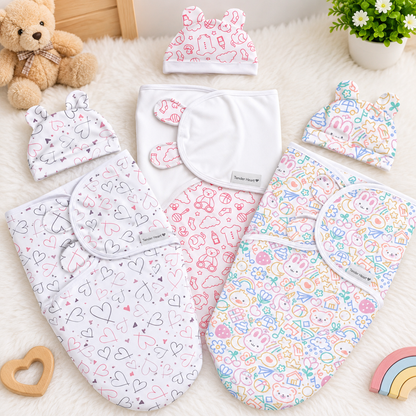 Newborn Baby Set 3 Pieces – Soft and cute clothing and accessories from Tender Nest