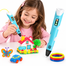 Smart 3D Printing Pen – Turn your imagination into real-life objects and begin a creative journey with your child!🎨