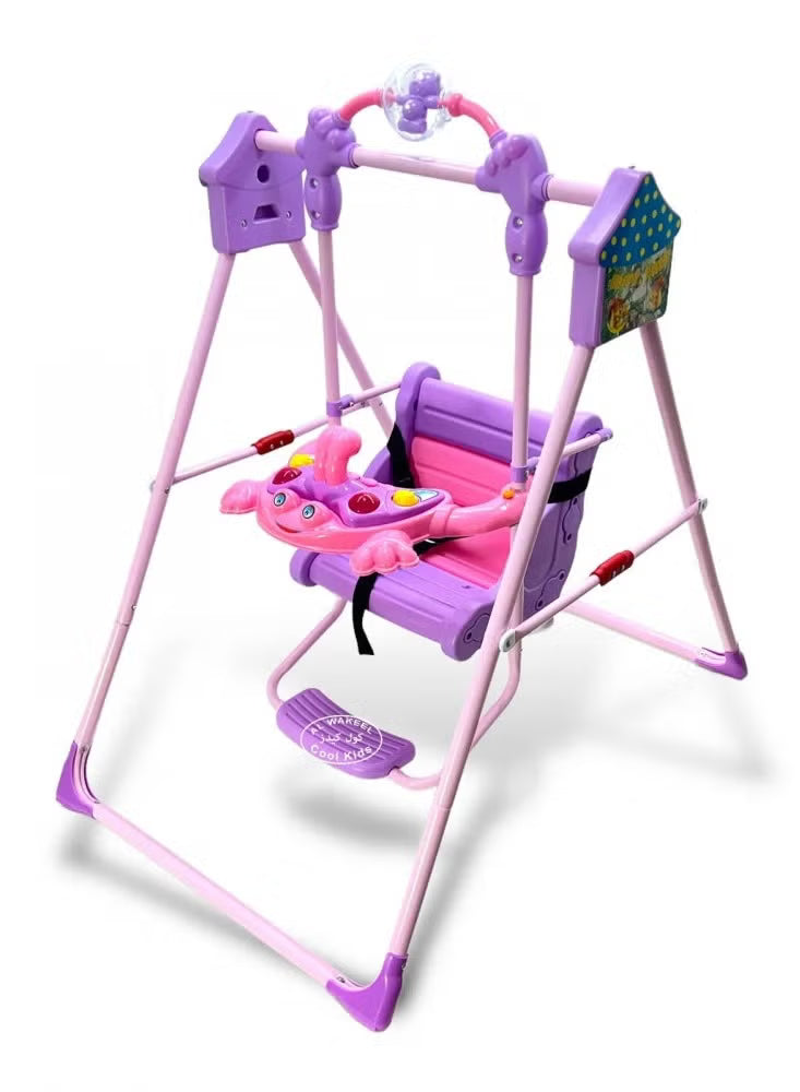 Swing Seat 70kg Load Five-Point Reinforcement Structure Foldable Swing Seat