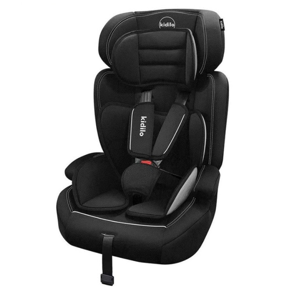 Kidilo (G301) child car seat is comfortable and safe, featuring a sturdy safety harness and robust padding to ensure your child's comfort during daily travel.