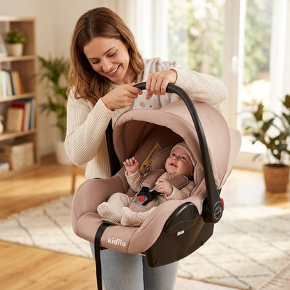 Kidilo (G303) Newborn Car Seat and Carrycot 👶🚗✨