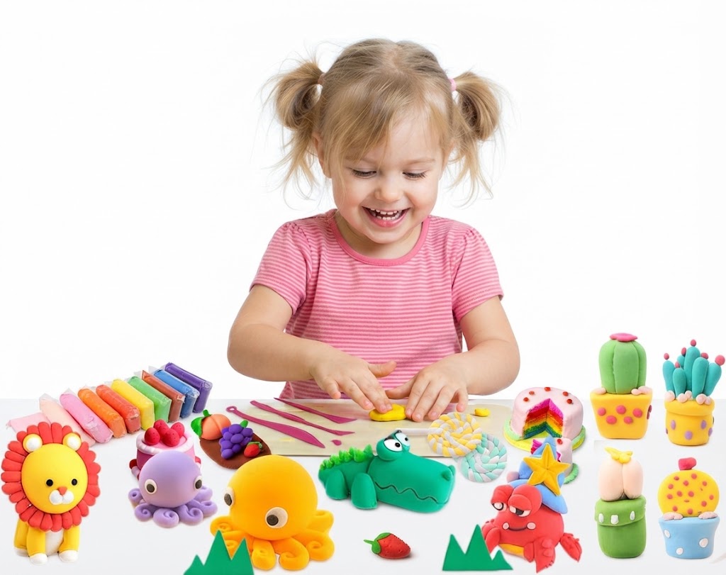 Happy Kiddo’s Comprehensive Creative Clay Set – A world of art and fun in your child's hands!