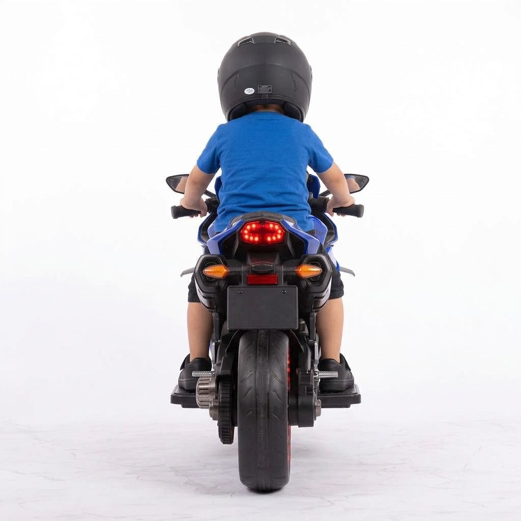 Happy Kiddo Electric Motorcycle for Kids – Boundless adventure and excitement! Blue! 🏍️⚡