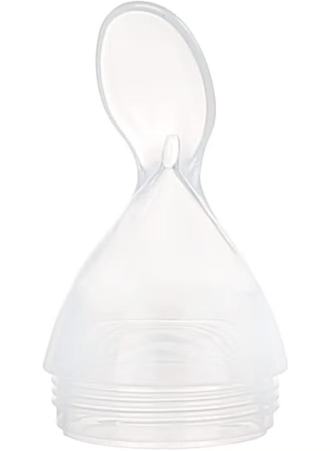 Silicone Baby Spoon Feeder Bottle – Squeeze Feeding Bottle for Purees & Cereal – BPA Free – 90ml – From 6 Months+