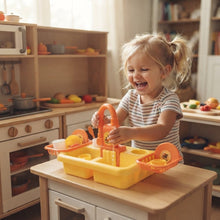 Kids' Kitchen Sink with Cooking and Dishwashing Accessories – The Perfect Toy to Develop Your Child's Skills (by Happy Kiddo)