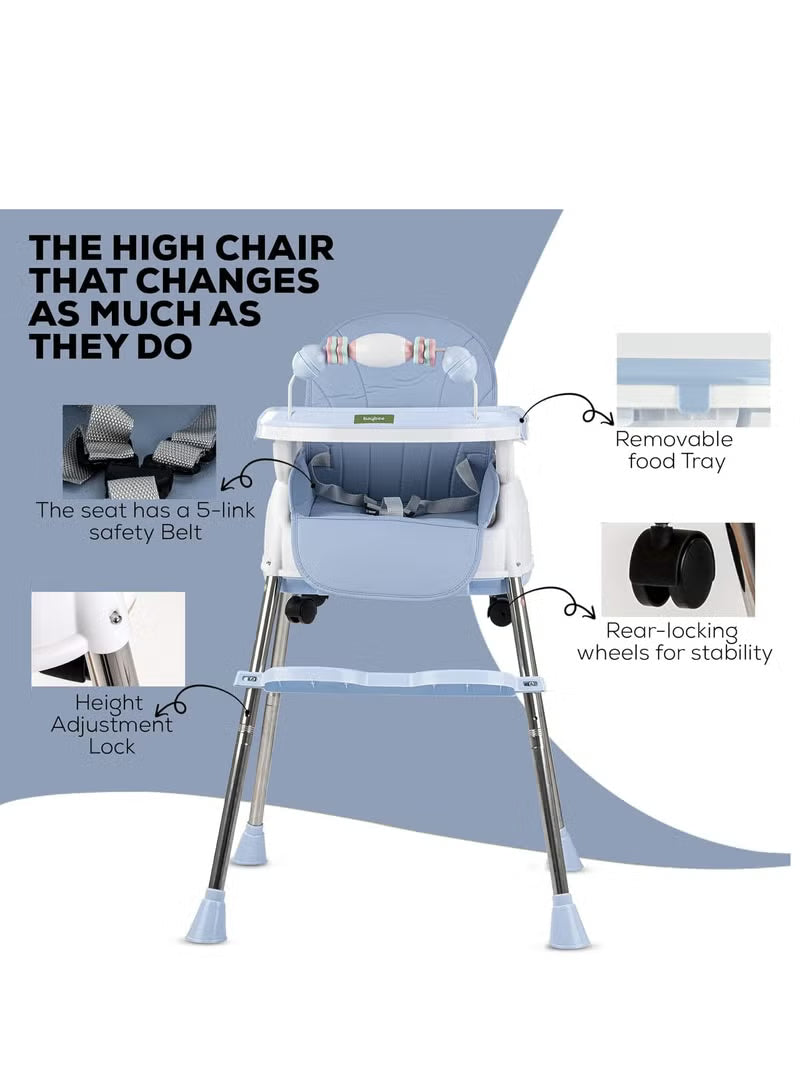 Happy Kiddo Multifunctional High Chair – a practical and stylish design for every meal and playtime.