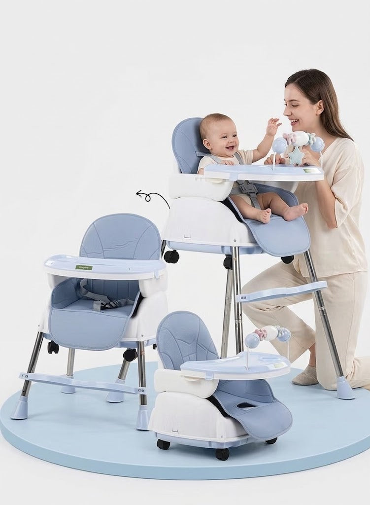 Happy Kiddo Multifunctional High Chair – a practical and stylish design for every meal and playtime.