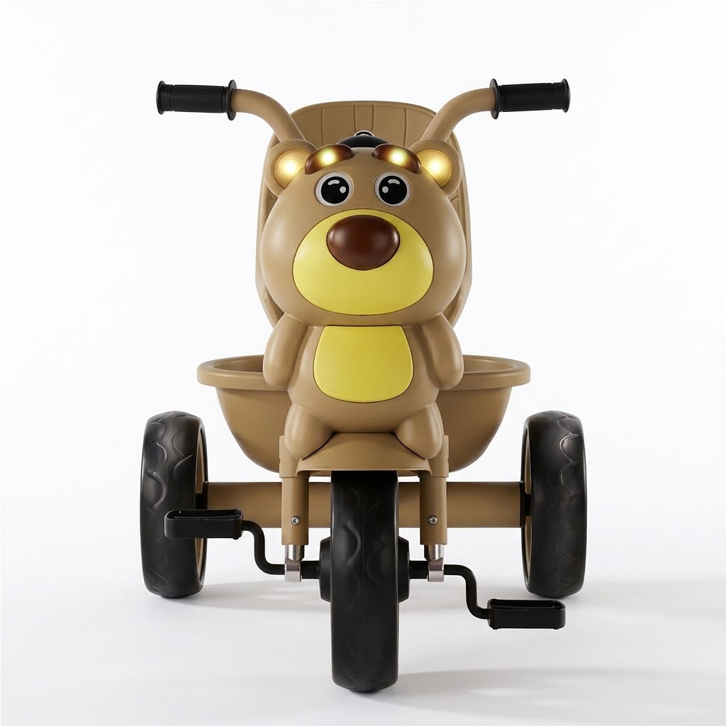 Happy Kiddo "Cute Teddy Bear" Kids' Bike 🧸🚲... Fun and enhanced safety!