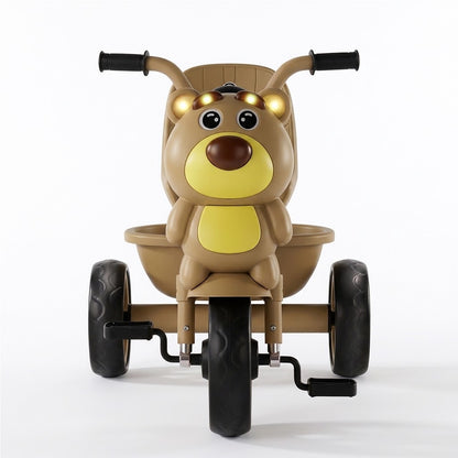 Happy Kiddo "Cute Teddy Bear" Kids' Bike 🧸🚲... Fun and enhanced safety!
